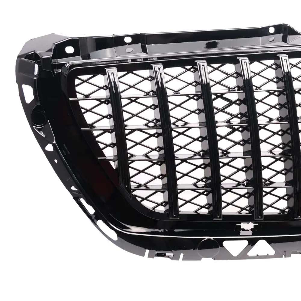 Griglia Anteriore Lucida Nera Panamericana con Rete per Mercedes Sprinter W906