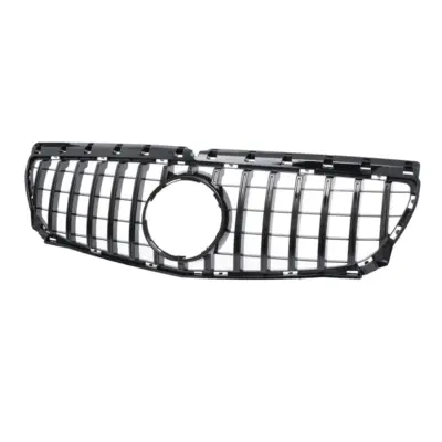Griglia Anteriore Lucida Nera Panamericana per Mercedes Classe B W246 W242
