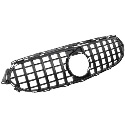Griglia Anteriore Lucida Nera Panamericana per Mercedes Classe E W213 S213 C238