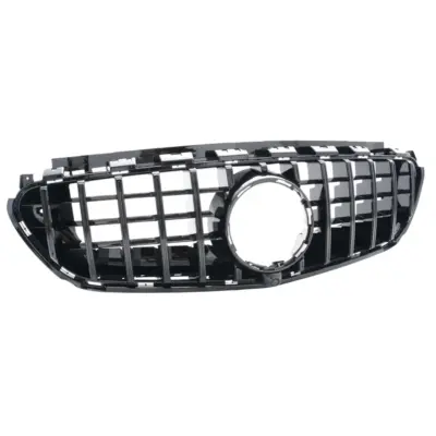 Griglia Anteriore Lucida Nera Panamericana per Mercedes Classe E W213 E63
