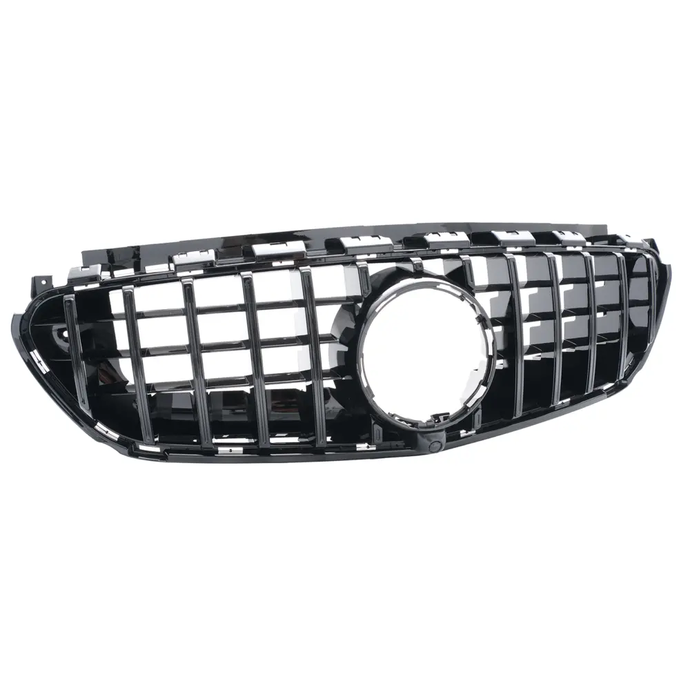 Griglia Anteriore Lucida Nera Panamericana per Mercedes Classe E W213 E63