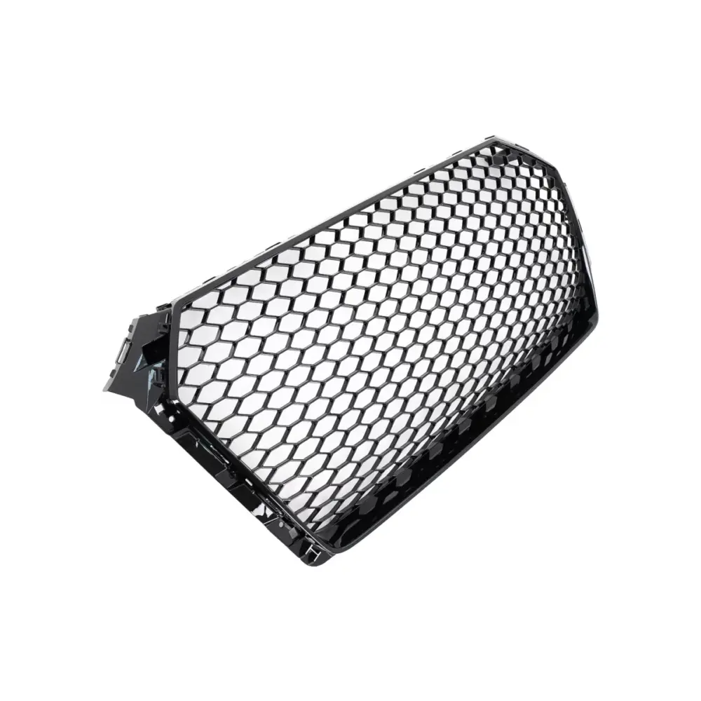 Griglia Anteriore Lucida Nera RS Design per Audi A4 B9 8W 2016-2018
