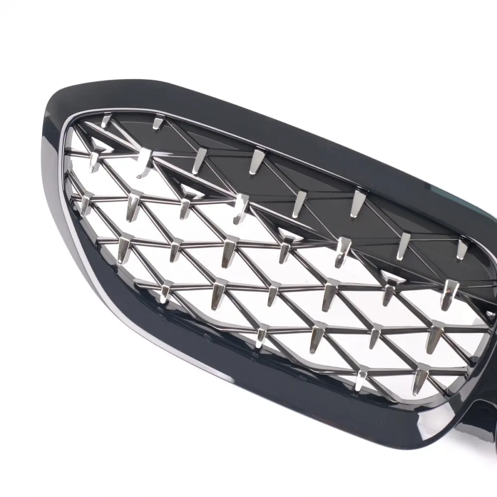Griglia Anteriore Nera con Cornice Cromata per BMW Serie 3 G20 G21