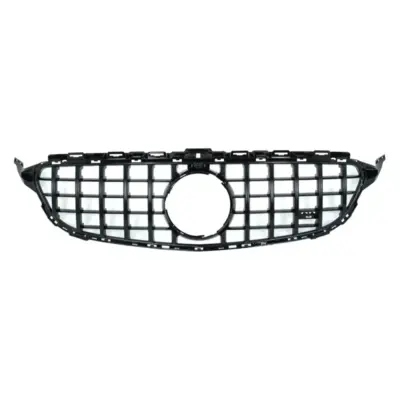 Griglia Anteriore Nera Gt-r Panamericana per Mercedes Classe C W205 S205 A205