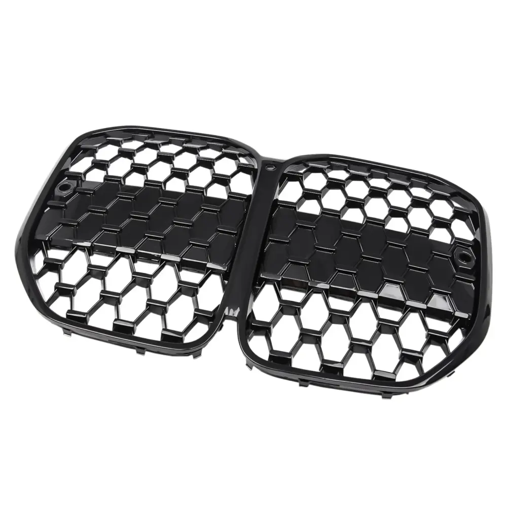 Griglia Anteriore Nera Lucida Mesh per BMW Serie 4 G22 G23