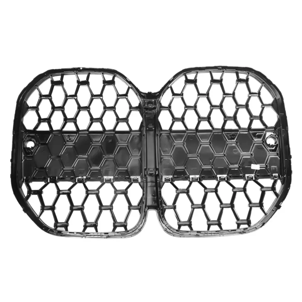 Griglia Anteriore Nera Lucida Mesh per BMW Serie 4 G22 G23