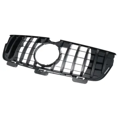 Griglia Anteriore Nera Lucida Panamericana per Mercedes Gl X164 Facelift