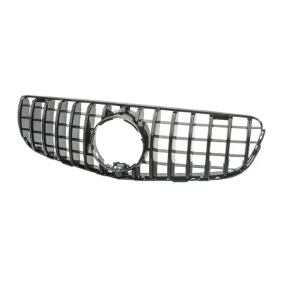 Griglia Anteriore Nera Lucida Panamericana per Mercedes GLC X253 C253