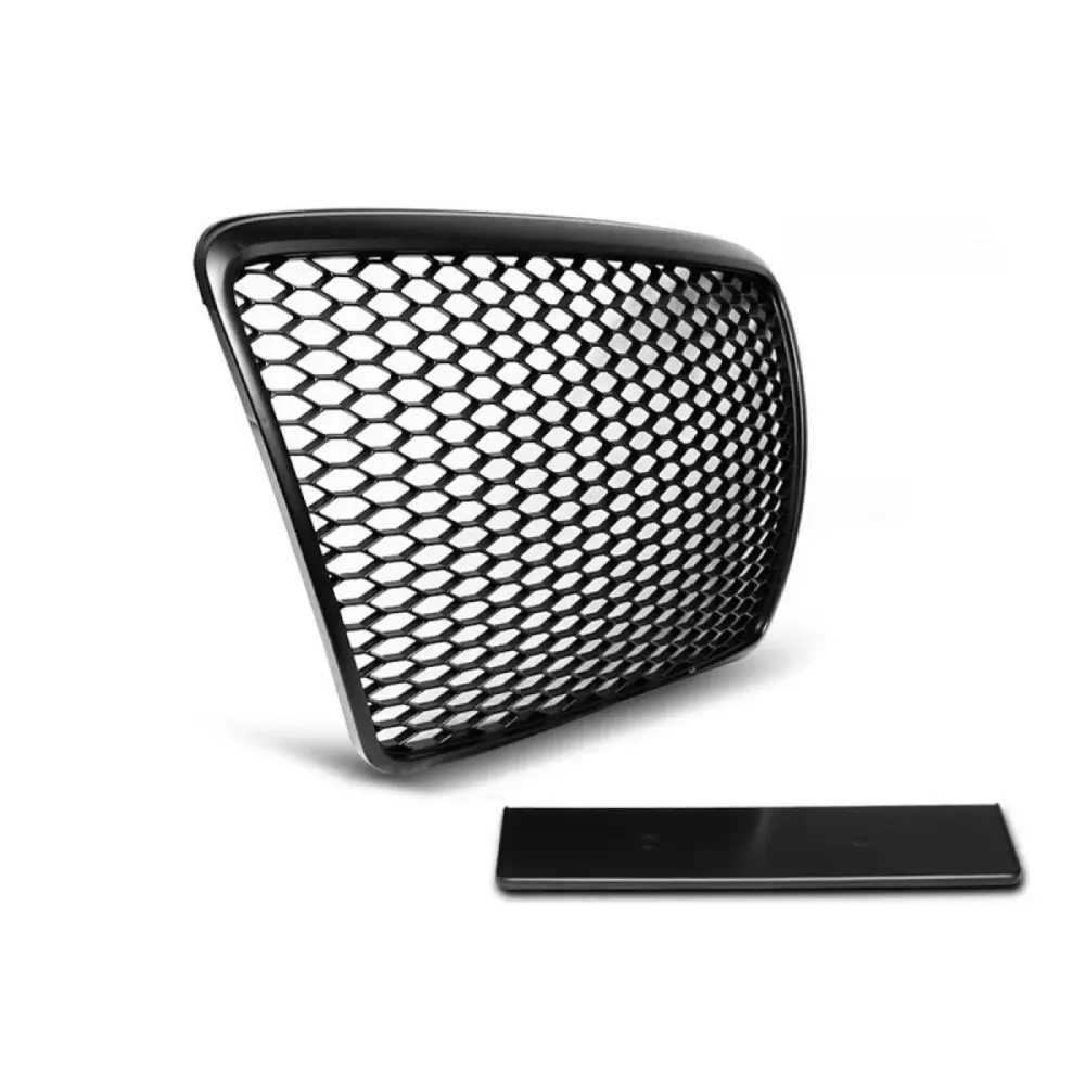 Griglia Anteriore Nera Opaca RS Type per Audi A6 C6 2009-2011