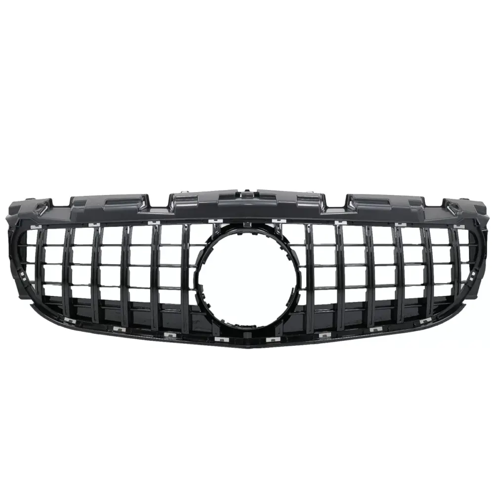 Griglia Anteriore Panamericana Nero Lucido per Mercedes Slc R172 Facelift