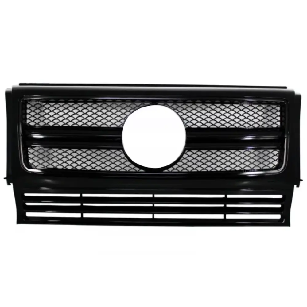 Griglia Anteriore Piano Nero per Mercedes Classe G W463 1990-2017 G63 G65