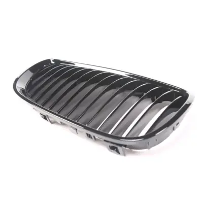 Griglia Anteriore Singola Nera Lucida per BMW Serie 3 Coupe E92 E93 Facelift