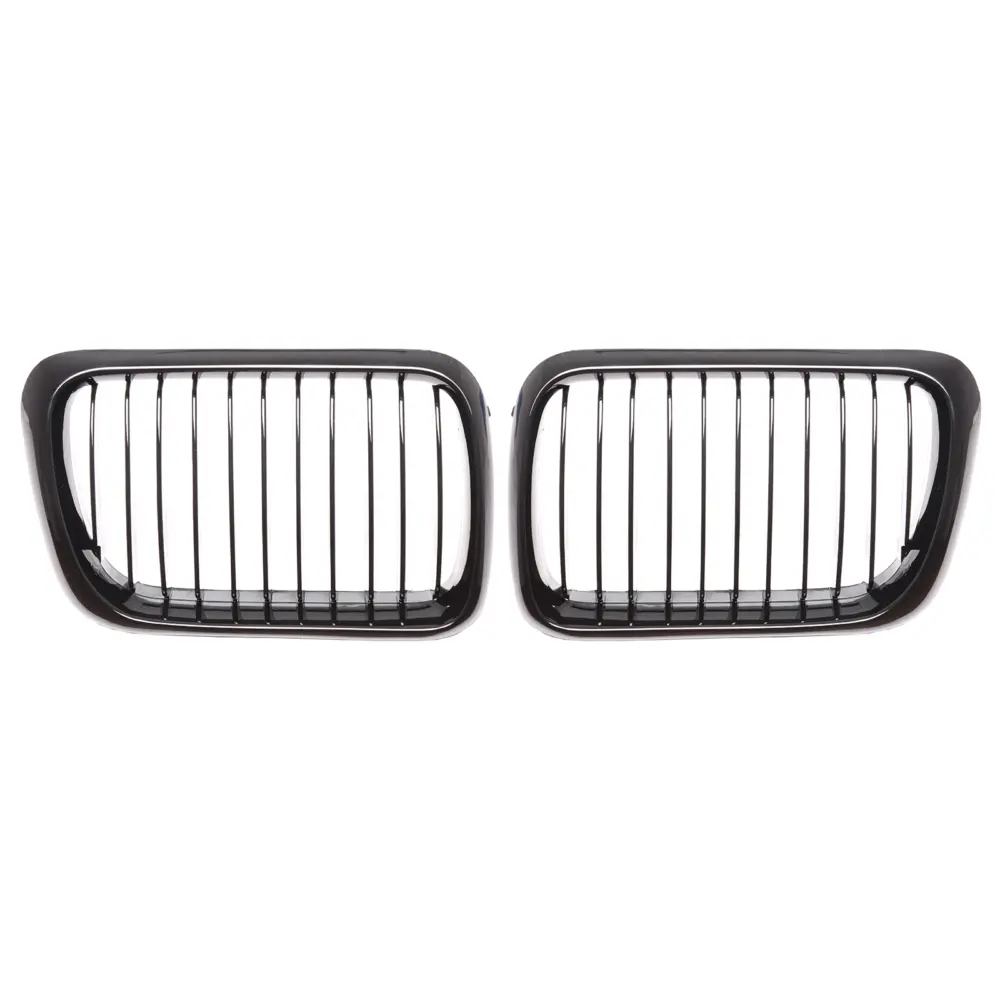Griglia Anteriore Singola Nero Lucido per BMW Serie 3 E36 Facelift