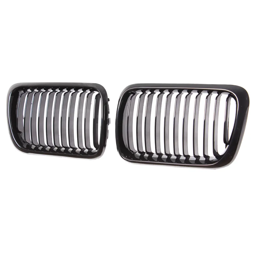 Griglia Anteriore Singola Nero Lucido per BMW Serie 3 E36 Facelift