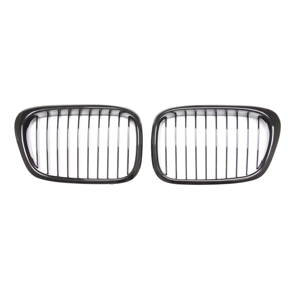 Griglia Anteriore Singolo Listello Nero Lucido per BMW Serie 5 E39