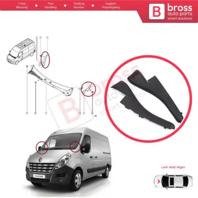 Griglia Anteriore Sinistra e Destra per Renault Master MK3 Nissan NV400 Opel