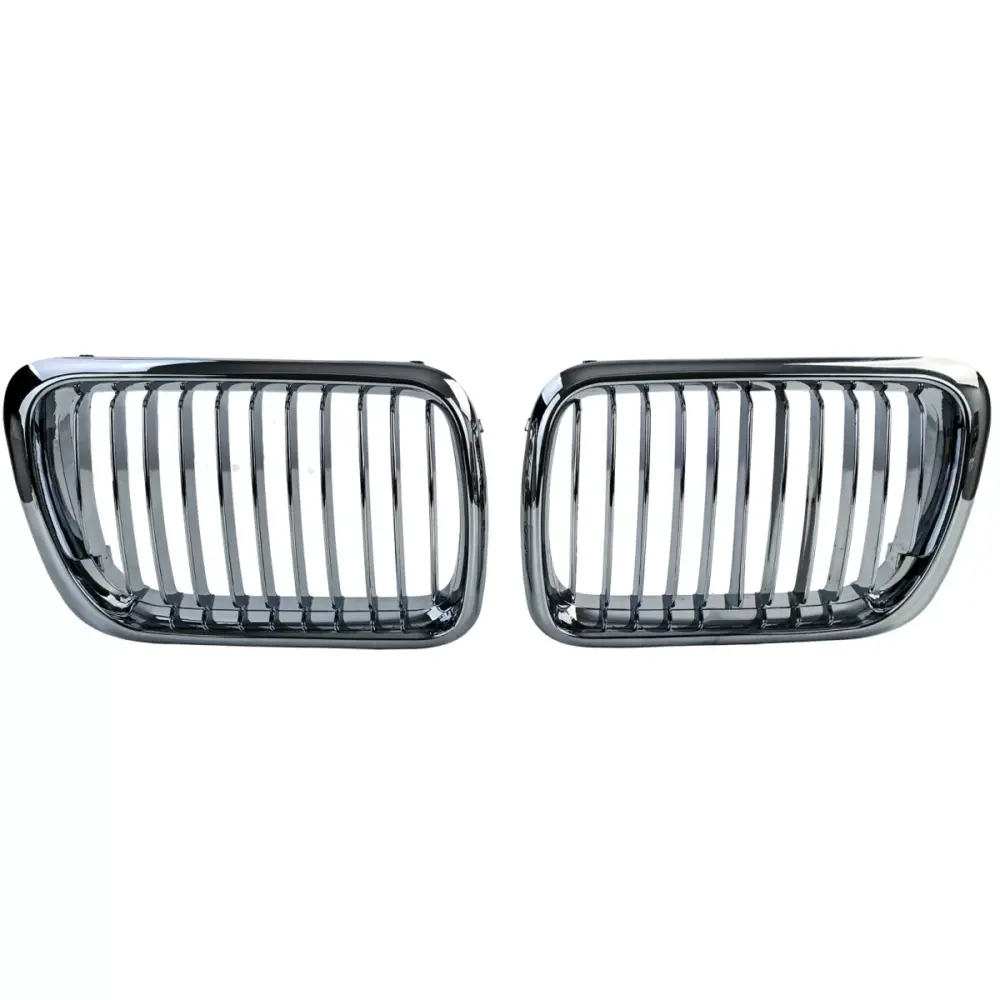 Griglia Anteriore Sportiva Cromata per BMW Serie 3 E36 Facelift 1996-2000