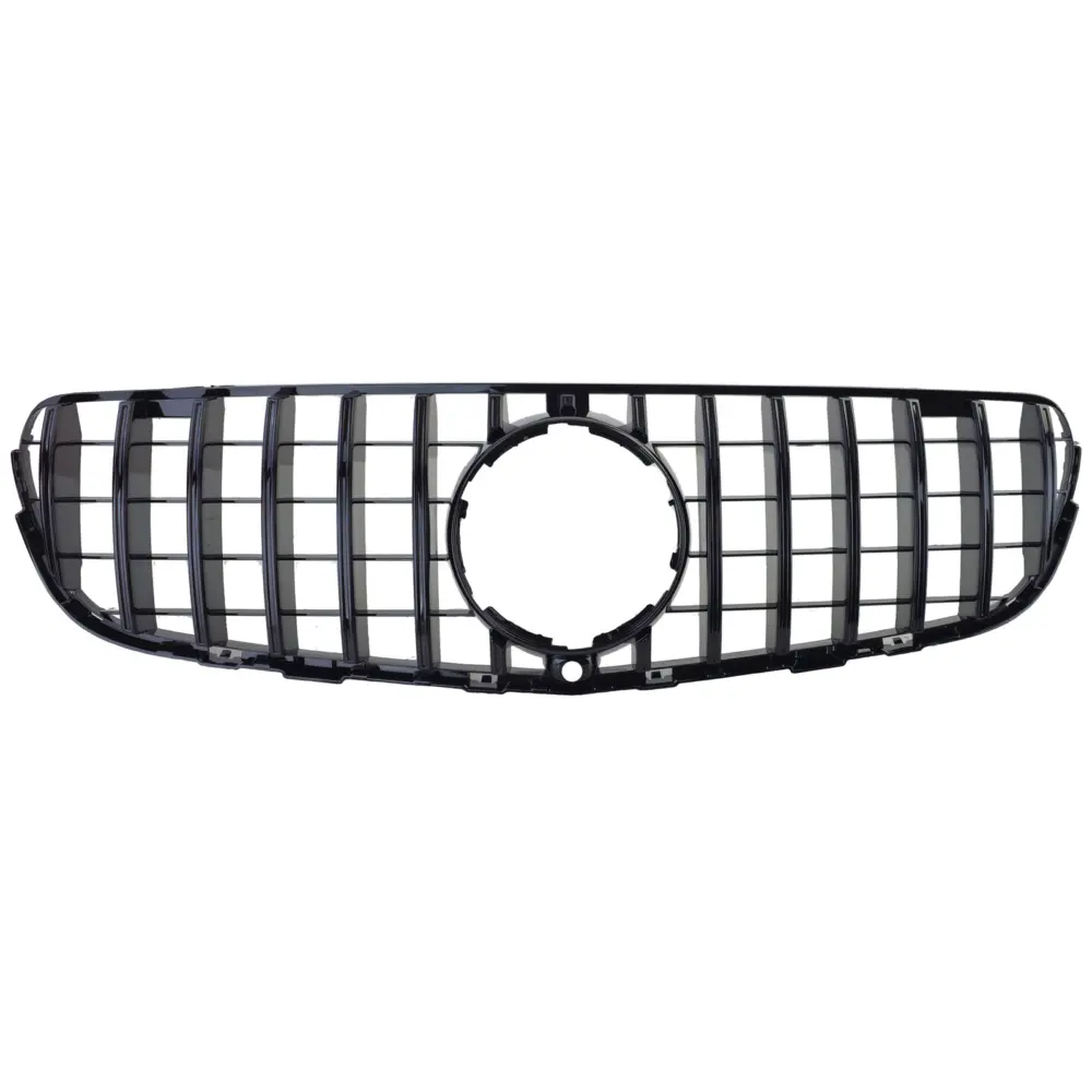 Griglia Anteriore Sportiva GT Look Nera Lucida per Mercedes GLC X253 + Coupe