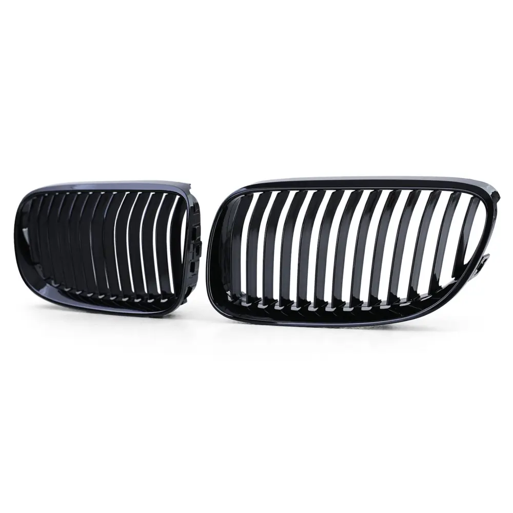 Griglia Anteriore Sportiva Nera Lucida per BMW Serie 3 E92 E93 (2010-2013)