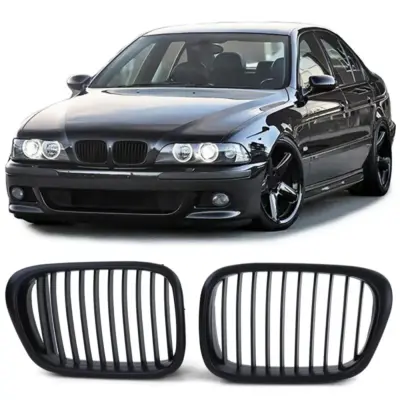 Griglia Anteriore Sportiva Nera per BMW Serie 5 E39 1995-2003