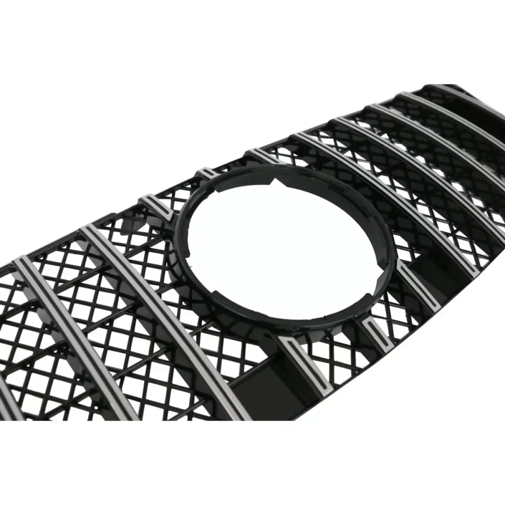 Griglia Centrale Anteriore Nero Cromato Panamericana per Mercedes ml W164