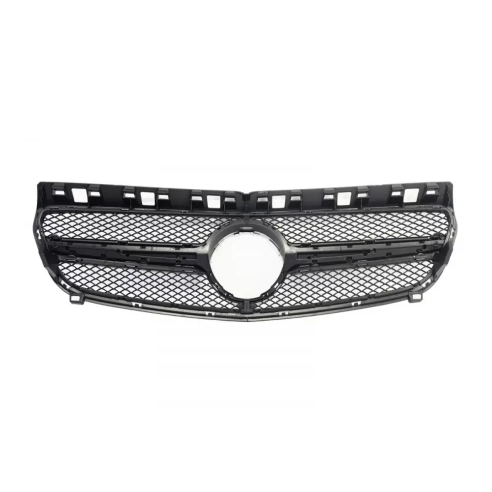Griglia Centrale Design A45 Argento per Mercedes Classe A W176 2012-2015