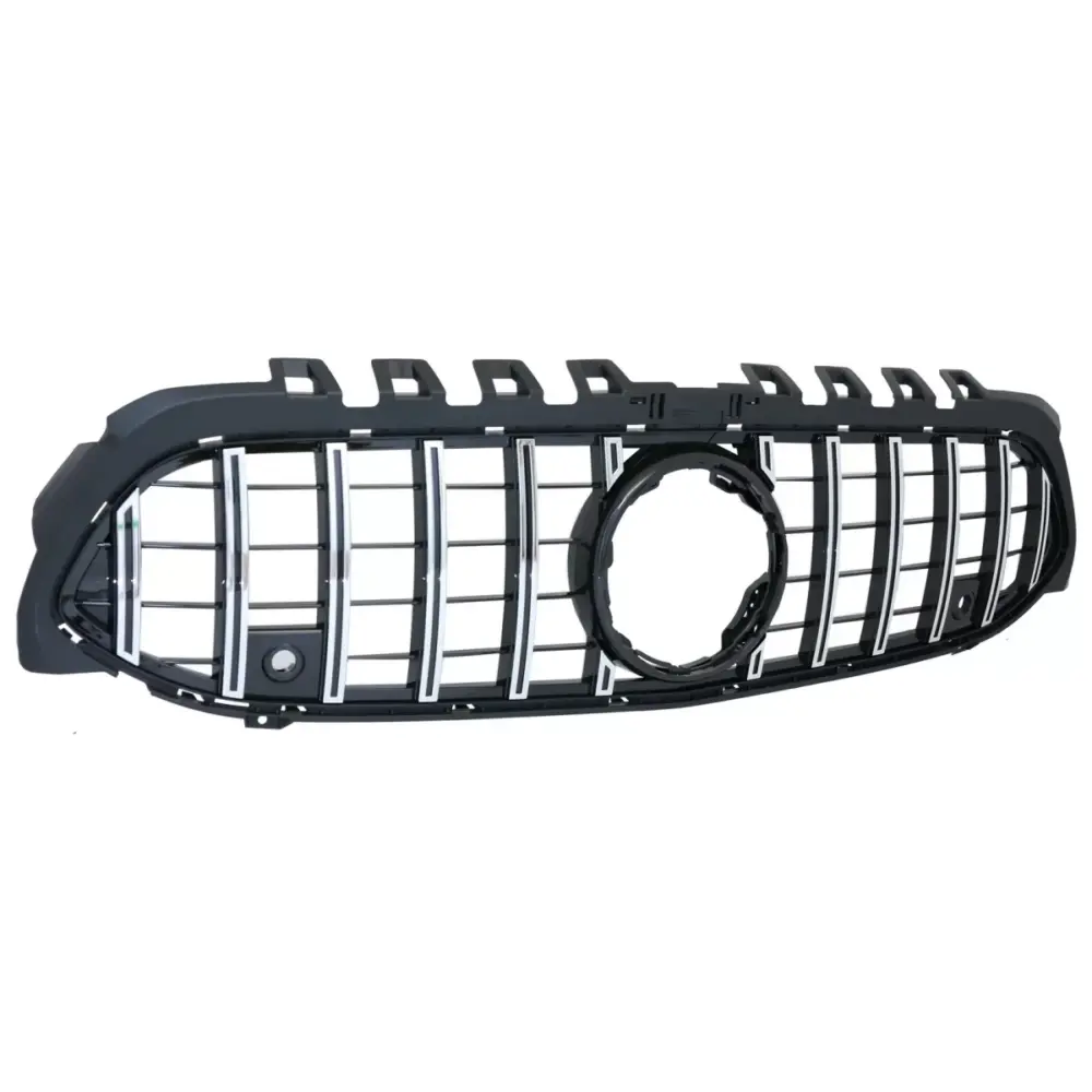 Griglia Centrale Design Gt-r Panamericana Nero Cromato per Mercedes Classe