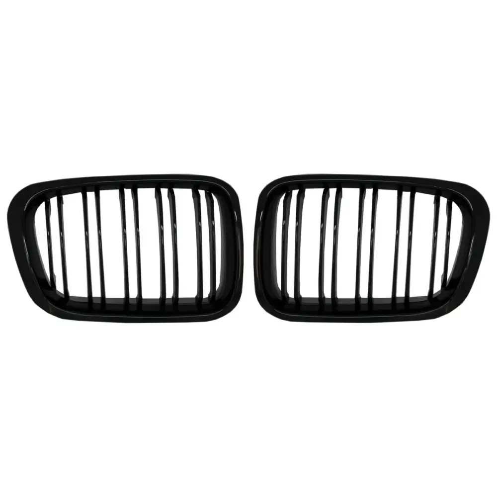 Griglia Centrale Doppia M Design Piano Nero per BMW Serie 3 E46 1998-2001