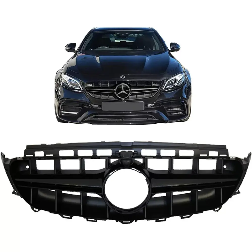 Griglia Centrale Nera E63 Design per Mercedes Classe E W213 S213 C238 A238