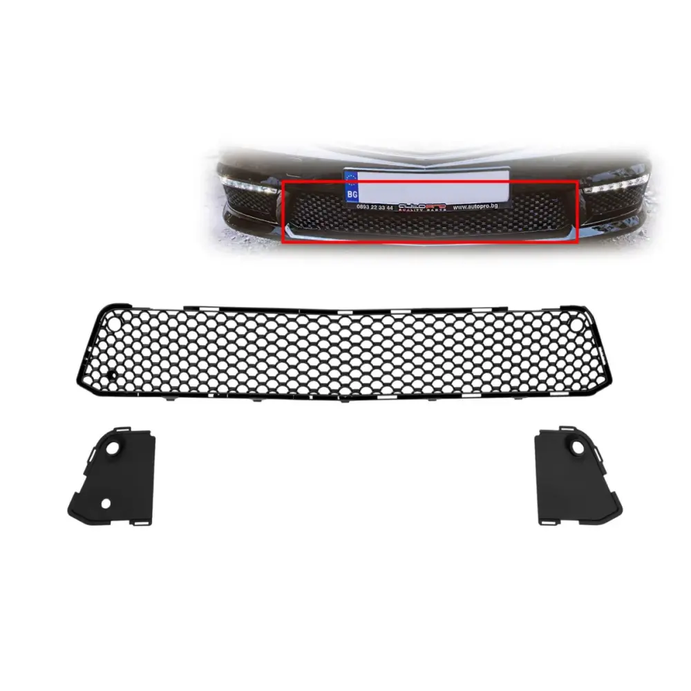 Griglia Centrale Paraurti Anteriore Design S65 per Mercedes Classe S W221