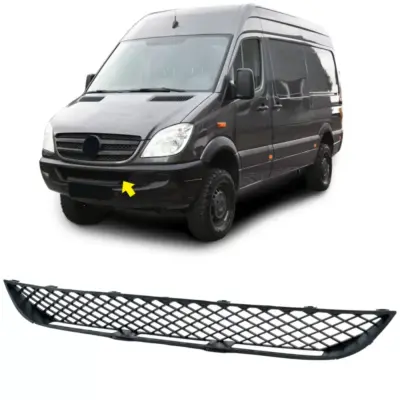 Griglia Centrale Paraurti Anteriore per Mercedes Sprinter W906 2006-2013