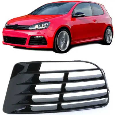 Griglia Copertura Ventilazione Anteriore Sinistra Nera per VW Golf 6 5K1 09-13