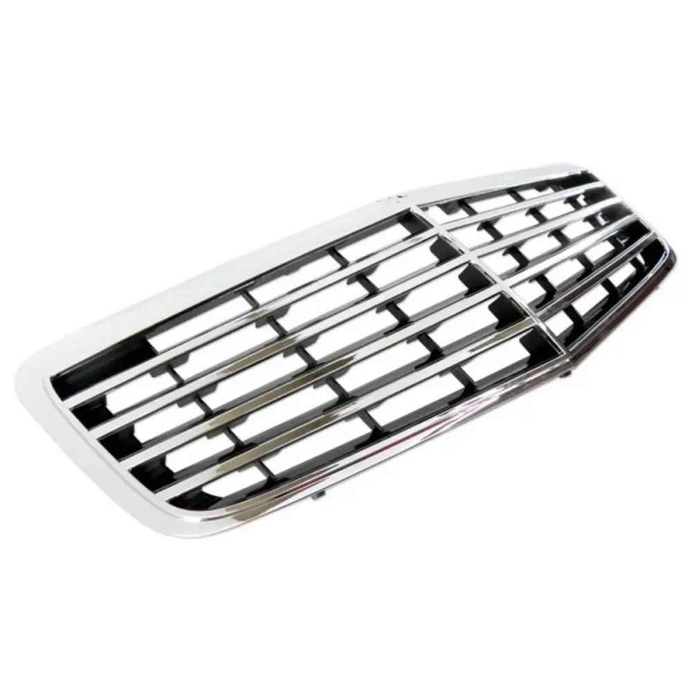 Griglia Cromata Nera Anteriore per Mercedes Classe E W211 2007-2009