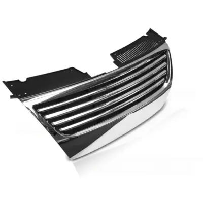 Griglia Cromata Nera Anteriore per Volkswagen Passat B6 05-10