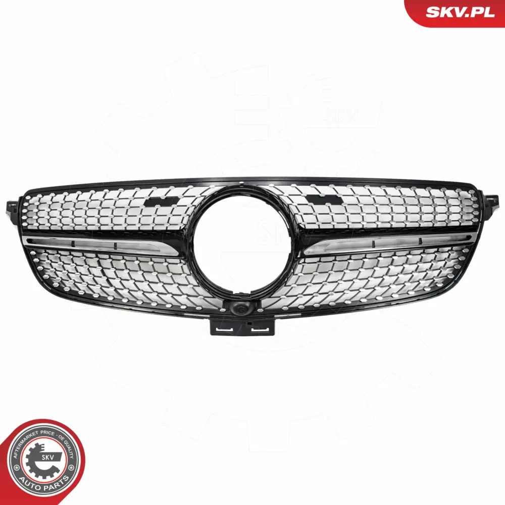 Griglia del radiatore per Mercedes GLE (W166) 1668880260