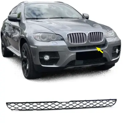 Griglia di Ventilazione Nera per BMW X6 E71 2006-2014, Paraurti Sportivo