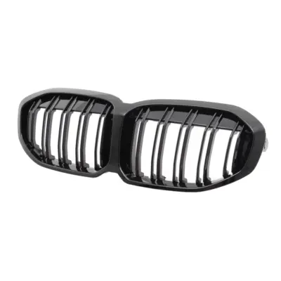 Griglia Doppia Anteriore Nera Lucida per BMW Serie 1 F40
