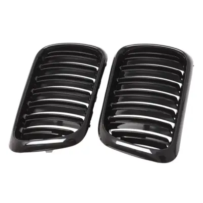 Griglia Doppia Anteriore Nera Lucida per BMW Serie 3 E36 Facelift