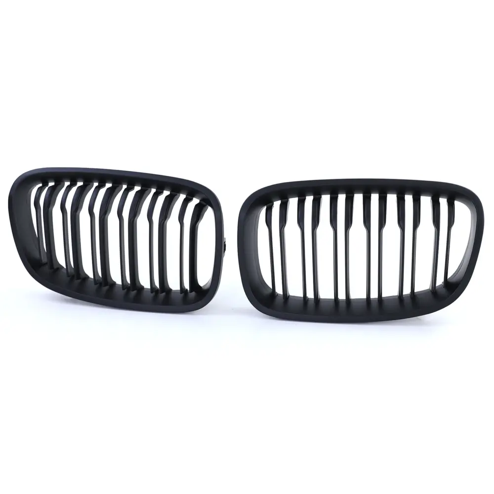 Griglia Doppia Barra Nera per BMW Serie 1 F20 F21 (2010-2014) Plug & Play