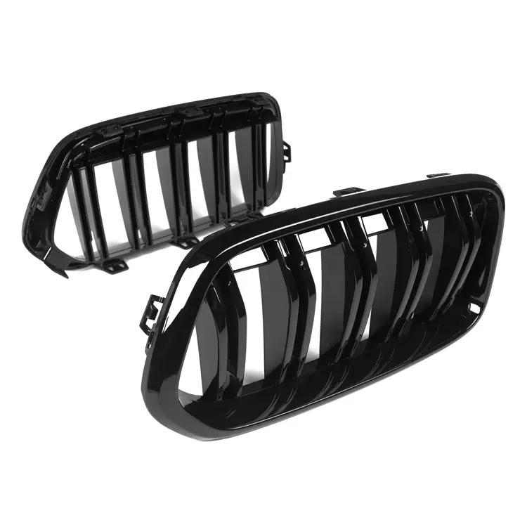 Griglia Doppia Nera Lucida Anteriore per BMW X2 F39