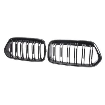 Griglia Doppia Nera Lucida Anteriore per BMW X2 F39