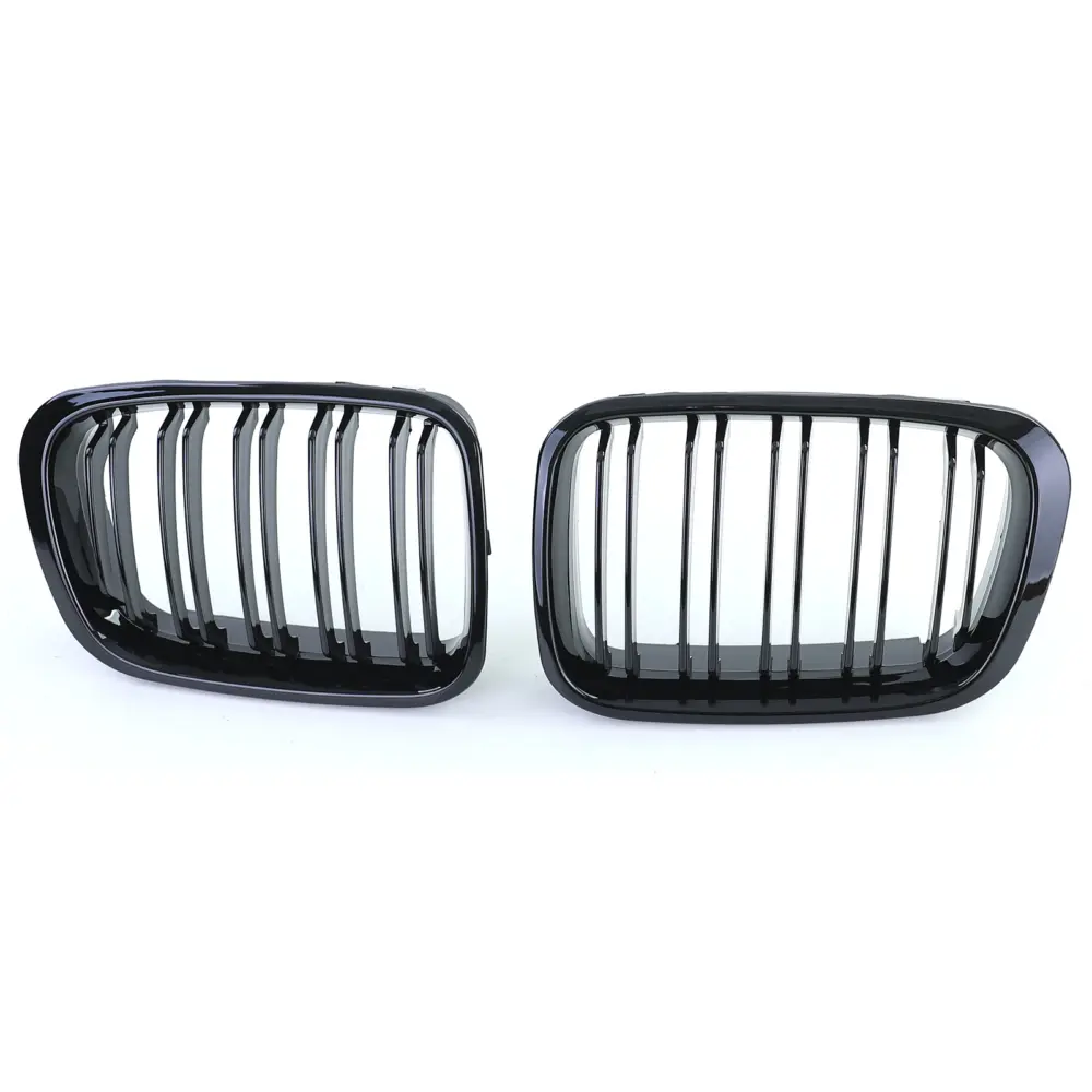 Griglia Doppio Stego Nera Lucida per BMW Serie 3 E46 1998-2001