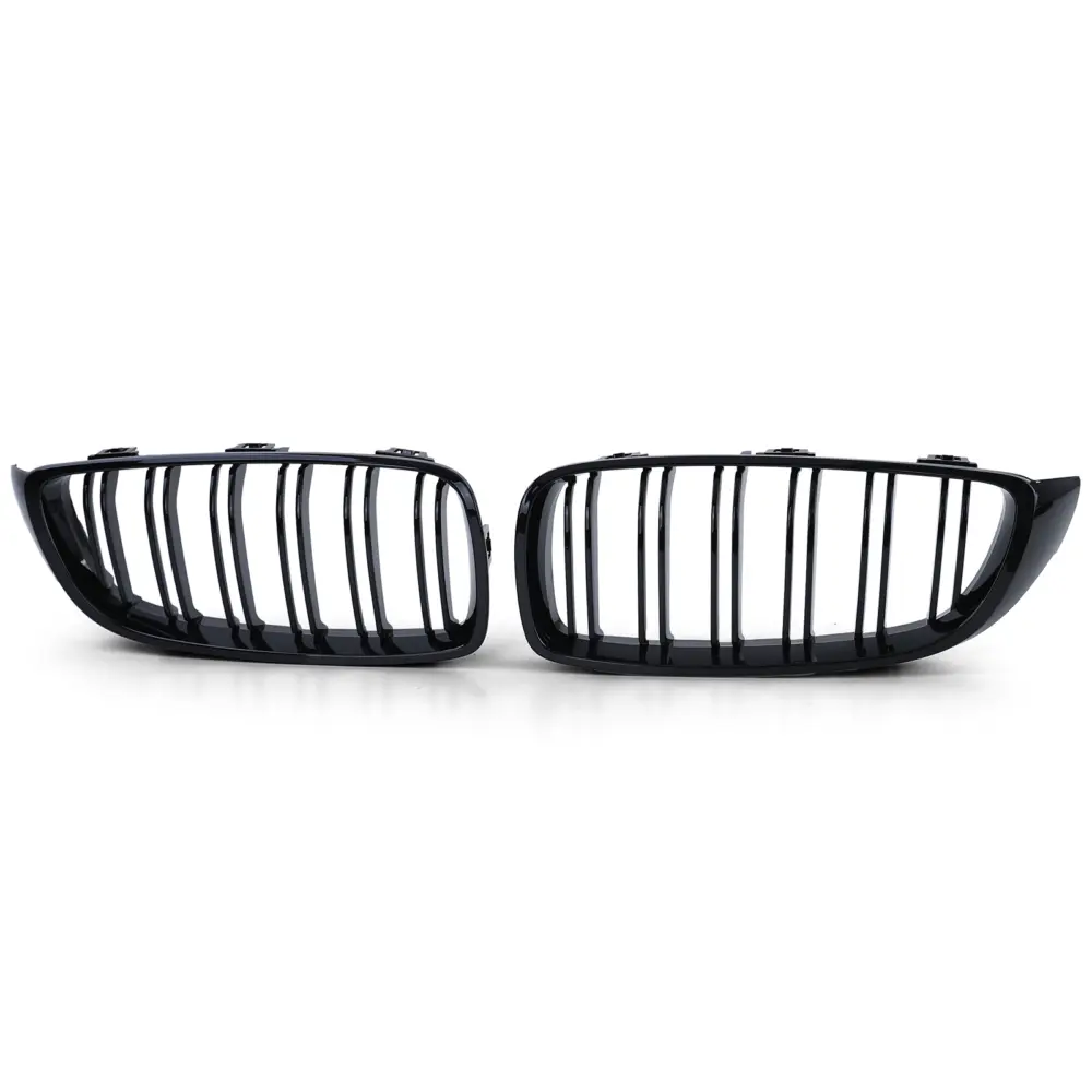 Griglia Doppio Stego Nera Lucida per BMW Serie 4 F32 F33 F36 F82 F83
