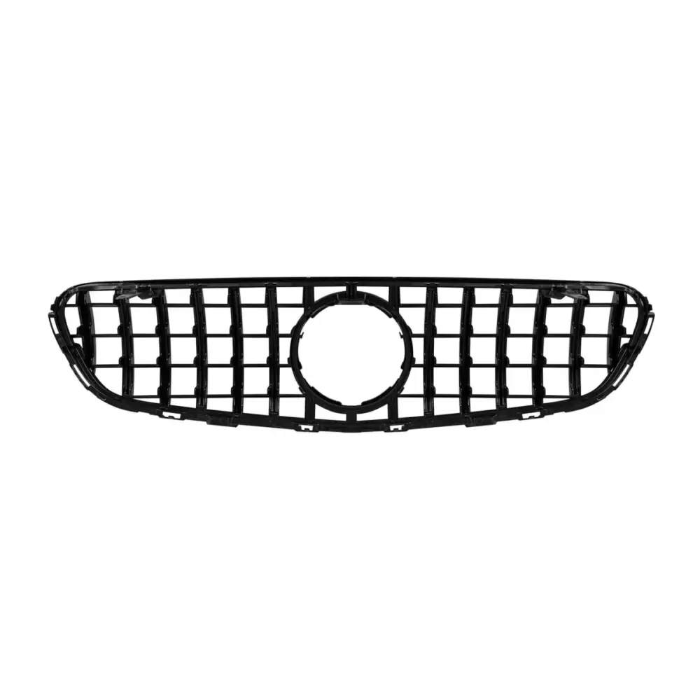 Griglia GT Cromato Nera Anteriore Mercedes GLC SUV X253 2015-2019 Senza Foro