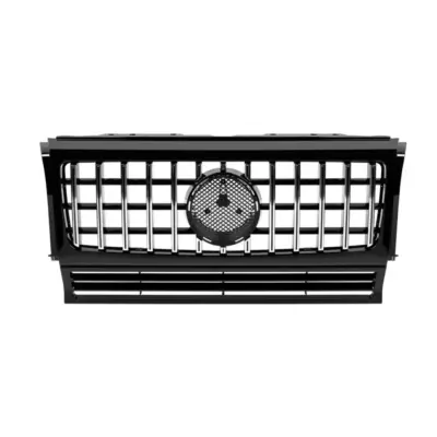 Griglia GT Stile Cromata Nera per Mercedes Classe G W463 1990-2018