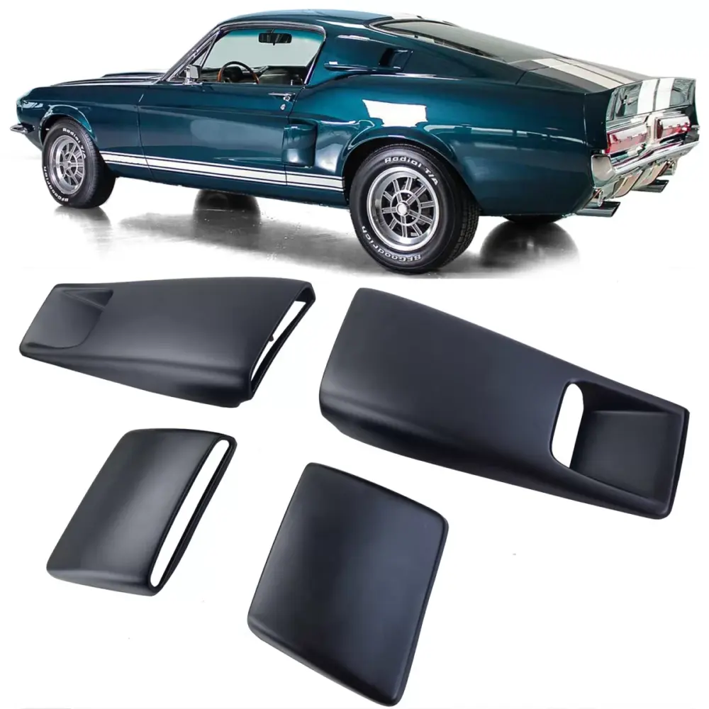 Griglia Laterale Posteriore e Montante C per Ford Mustang Fastback 67-68