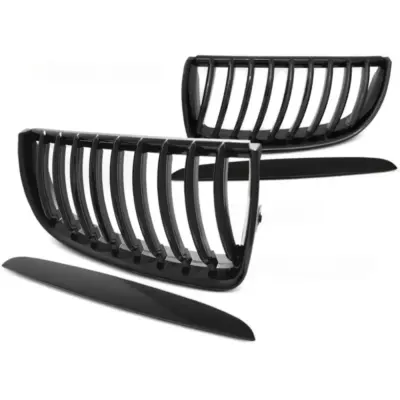Griglia Lucida Nera Anteriore per BMW E90 E91 03.05-08.08