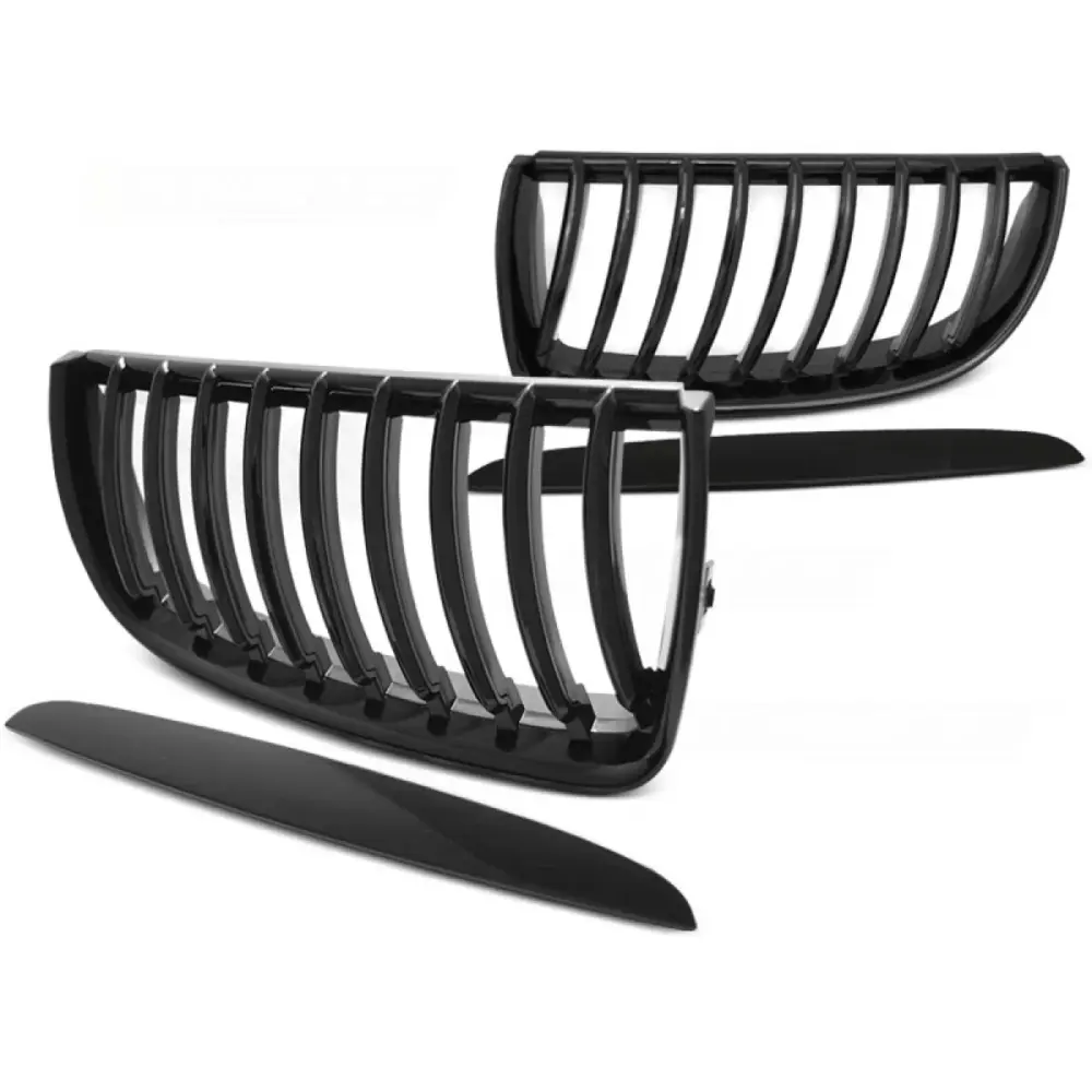 Griglia Lucida Nera Anteriore per BMW E90 E91 03.05-08.08