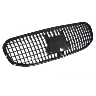 Griglia Lucida Nera Anteriore per Mercedes GLS X167 19-23