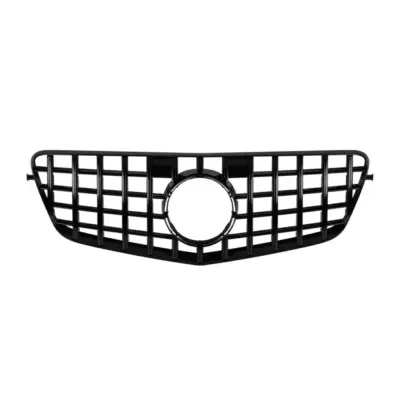 Griglia Nera GT Anteriore Mercedes Classe E W212 2009-2013 Senza Foro Camera